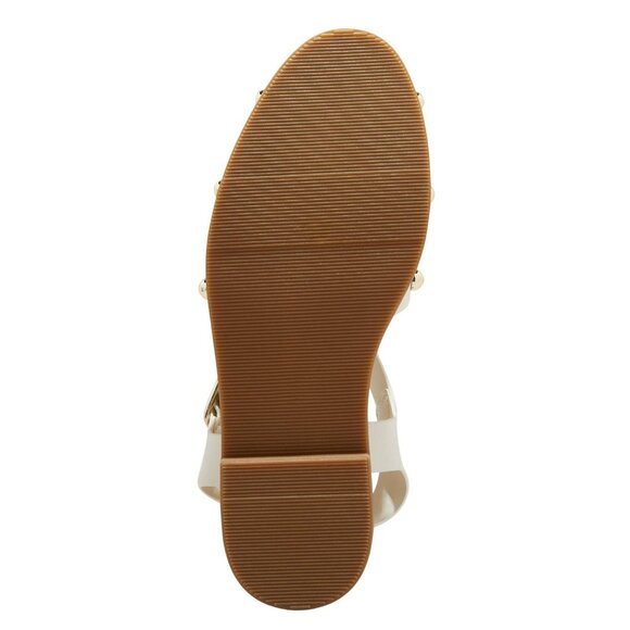 NWT Universal Thread Winnie Wide Width Studded Fisherman Sandals Off White 11W - Picture 4 of 10